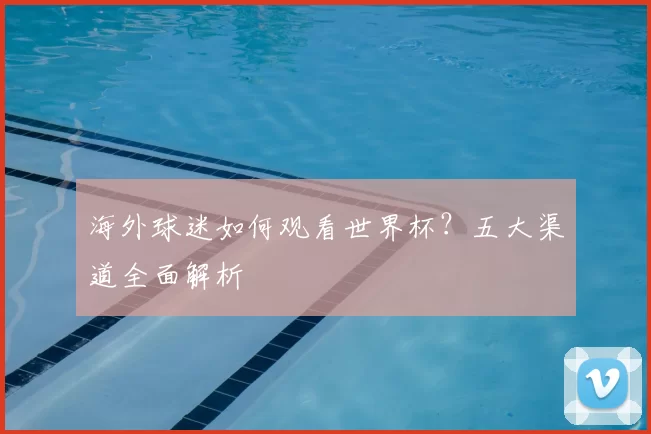 海外球迷如何观看世界杯？五大渠道全面解析