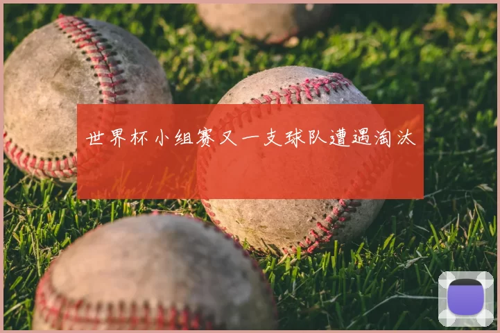 世界杯小组赛又一支球队遭遇淘汰