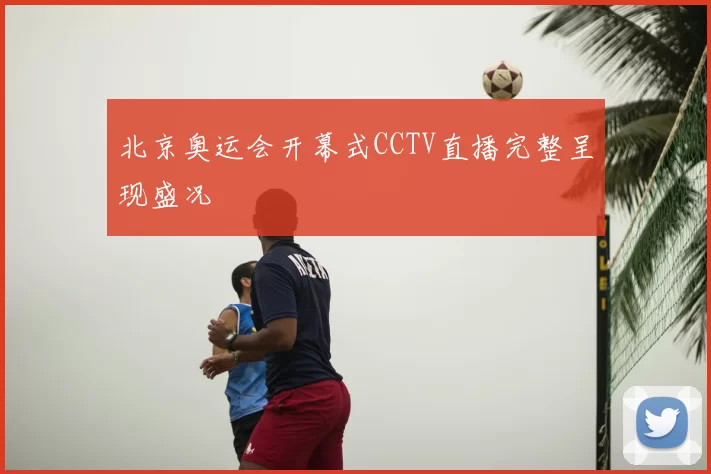 北京奥运会开幕式CCTV直播完整呈现盛况