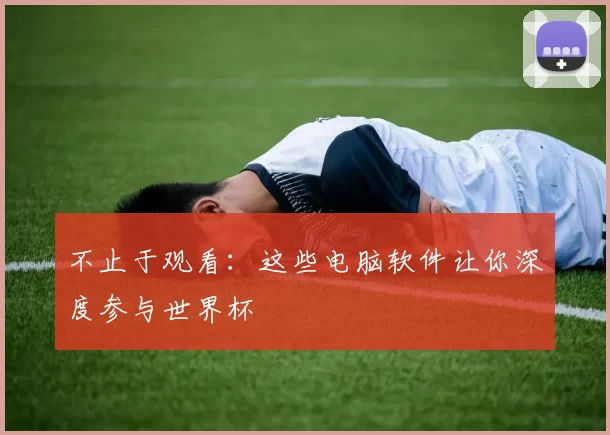 不止于观看：这些电脑软件让你深度参与世界杯
