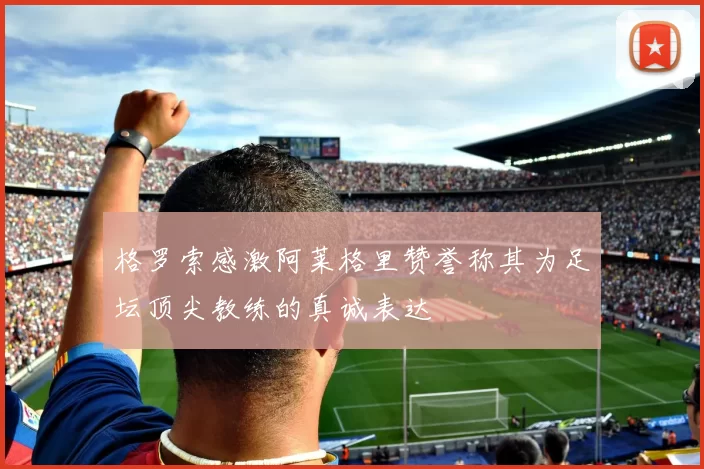 格罗索感激阿莱格里赞誉称其为足坛顶尖教练的真诚表达