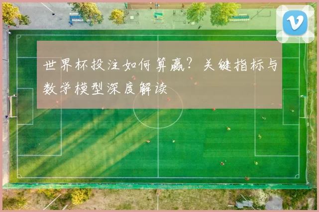 世界杯投注如何算赢？关键指标与数学模型深度解读